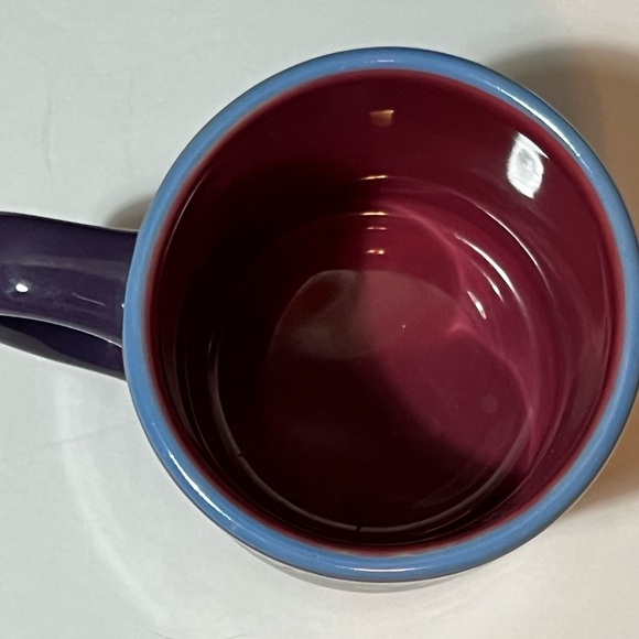 Walt Disney World Minnie Mouse With Flower Purple Ceramic Coffee Mug Tea Cup - Picture 5 of 7